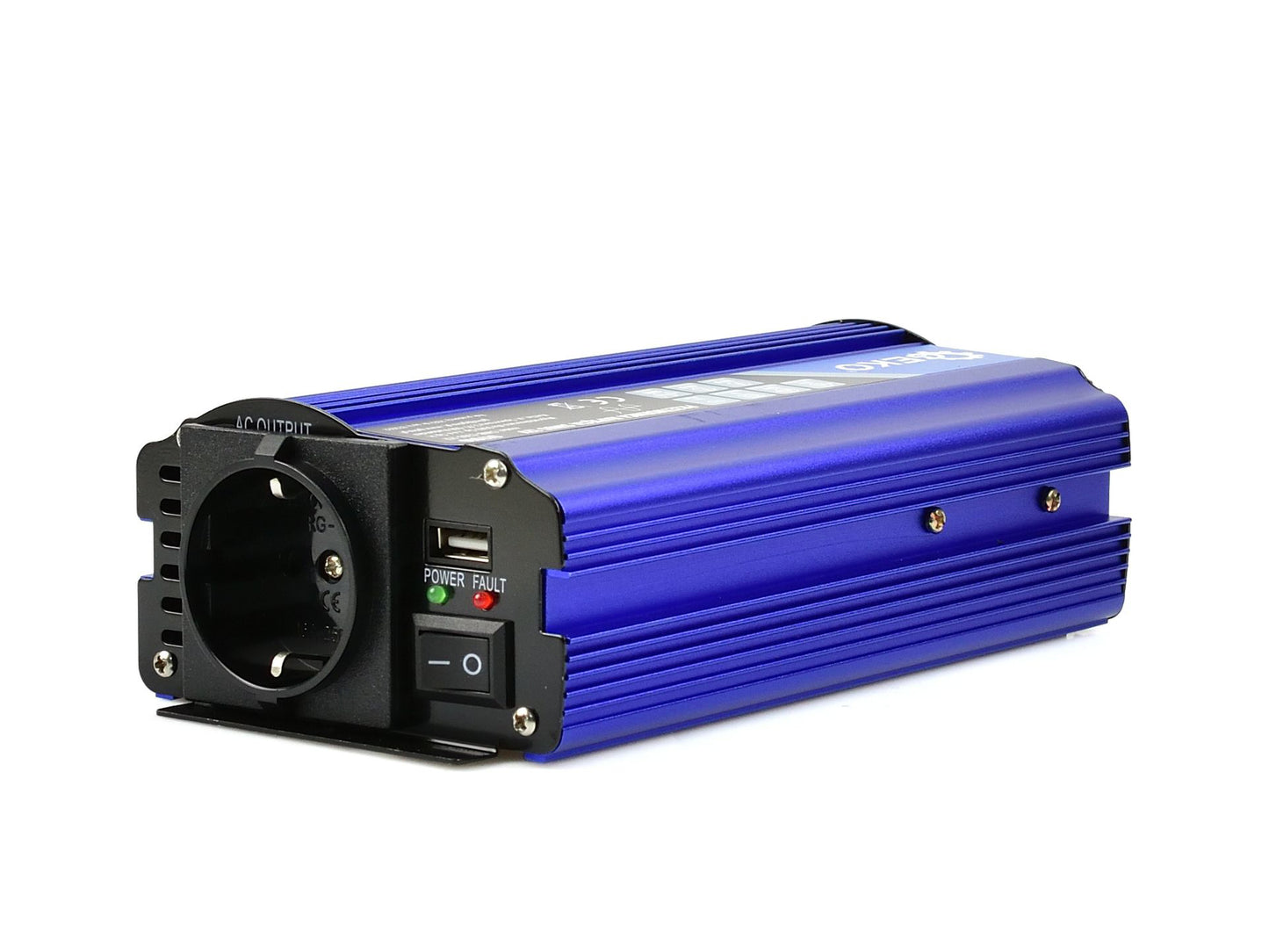 Convertor de tensiune, 24 V / 230 V, 300 W / 600 W, Geko G17011