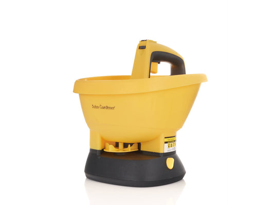 Semanatoare electrica pentru imprastiere seminte si fertilizant, 2.7 l, John Gardener G72065