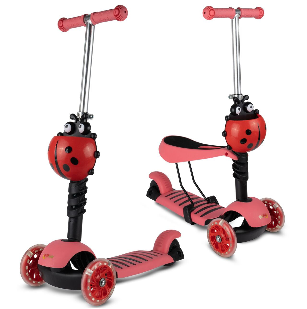 Scooter buburuza, rosu, MalPlay 110608