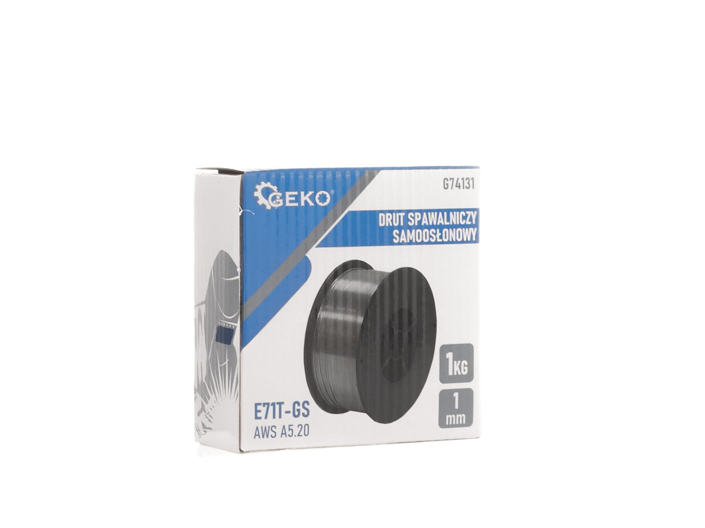 Sarma de sudura cu autoprotectie, 1 mm, 1 kg, Geko G74131