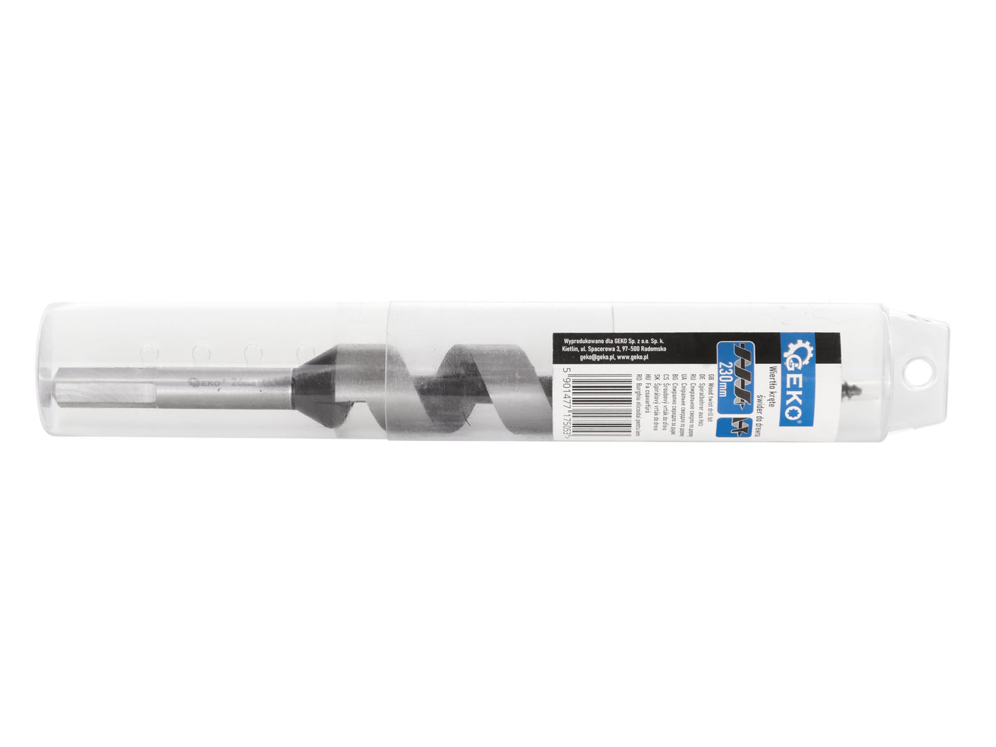 Burghiu elicoidal pentru lemn, 26 x 230 mm, Geko G37372