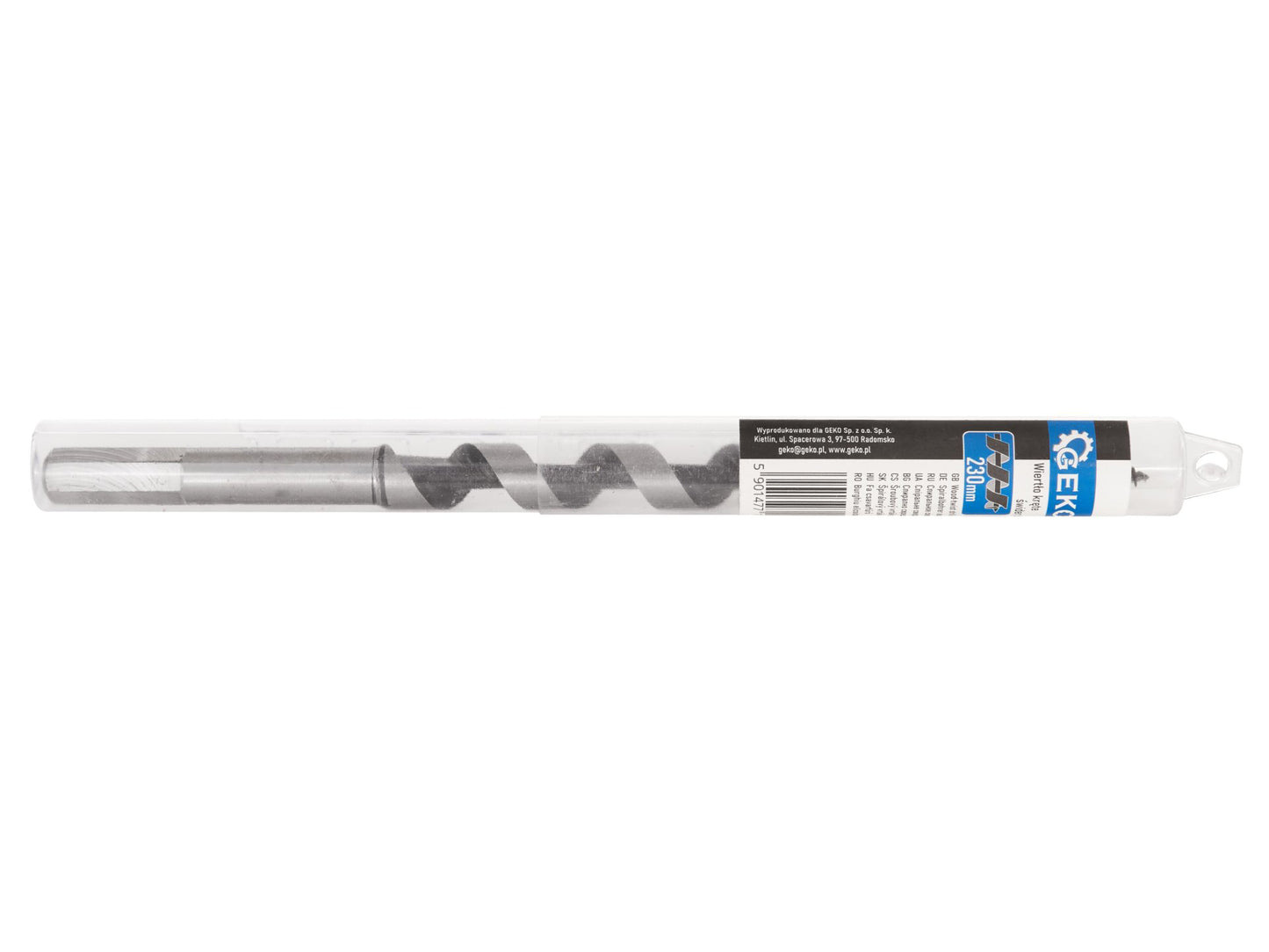 Burghiu elicoidal pentru lemn, 14 x 230 mm, Geko G37360