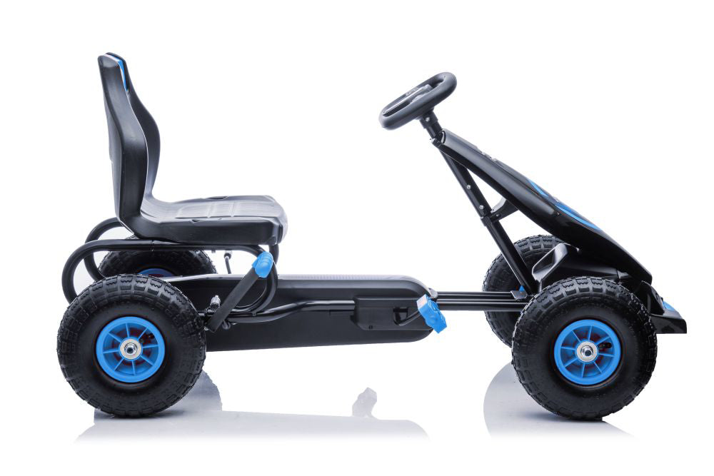 Go Kart G18 cu pedale, albastru, Lean 10565