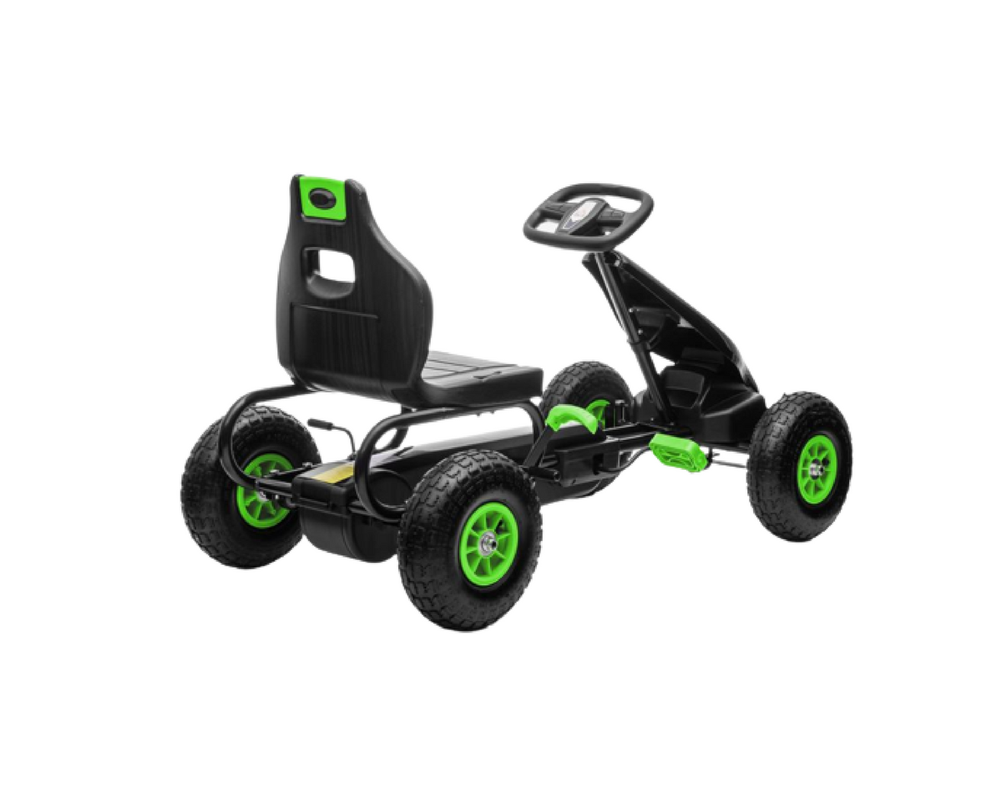 Go Kart G18 cu pedale, verde, Lean 10566