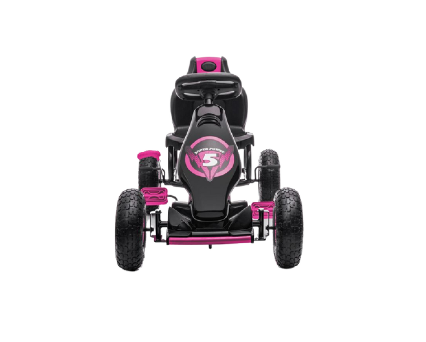 Go Kart G18 cu pedale, roz, Lean 10567