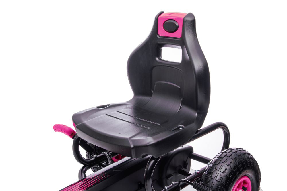 Go Kart G18 cu pedale, roz, Lean 10567
