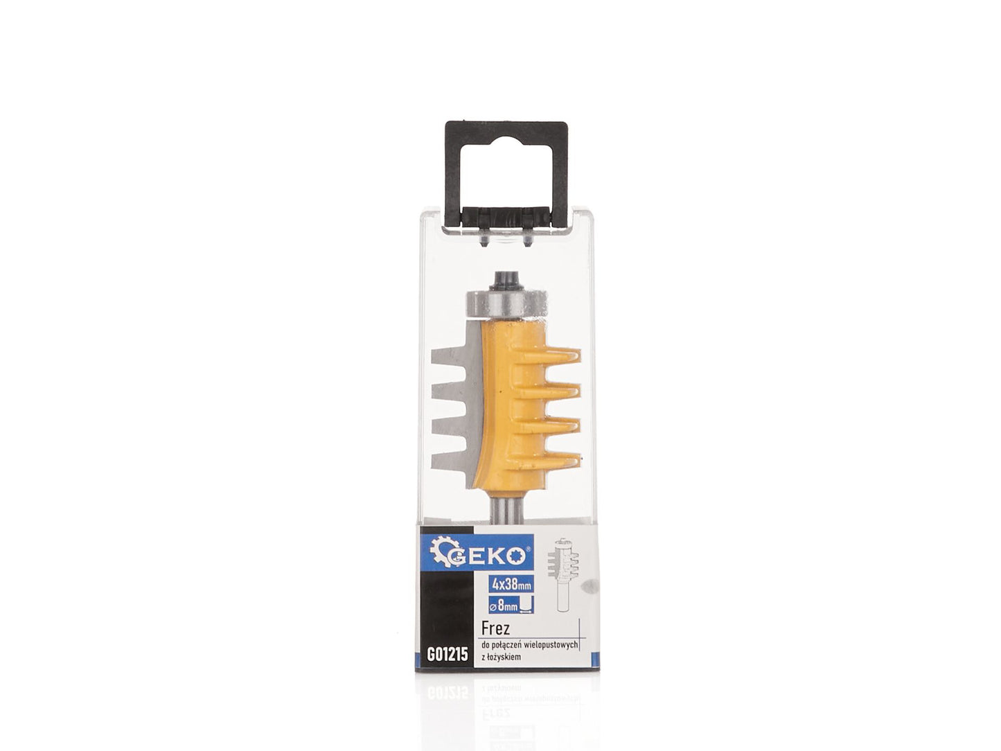 Freza pentru lemn, 4 x 38 mm, 8 mm, Geko G01215