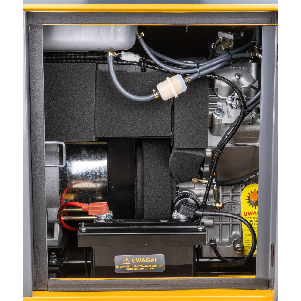Generator de curent pe motorina PM-AGR-18000MD, 18 kW, 230 V / 400 V, 12 V, Powermat PM1227