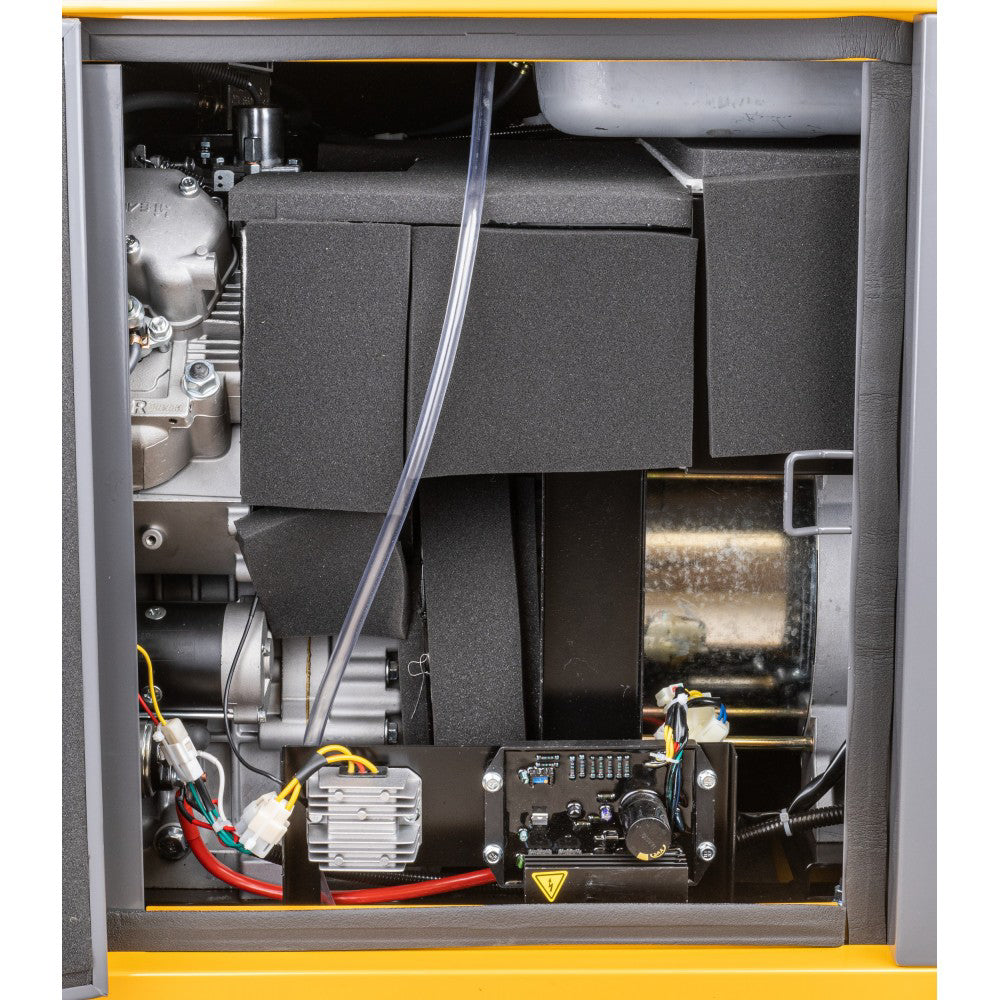 Generator de curent pe motorina PM-AGR-18000MD, 18 kW, 230 V / 400 V, 12 V, Powermat PM1227