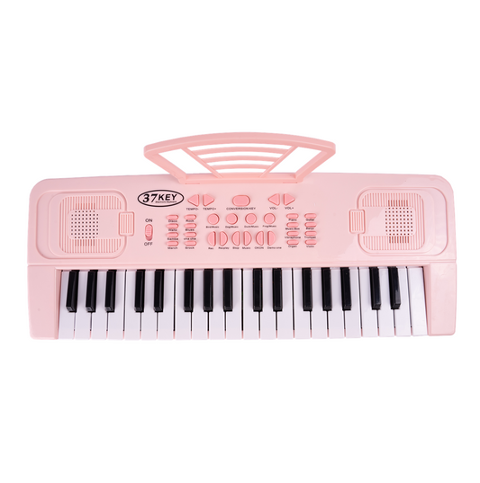 Orga cu microfon, 37 clape, roz, MalPlay 110326