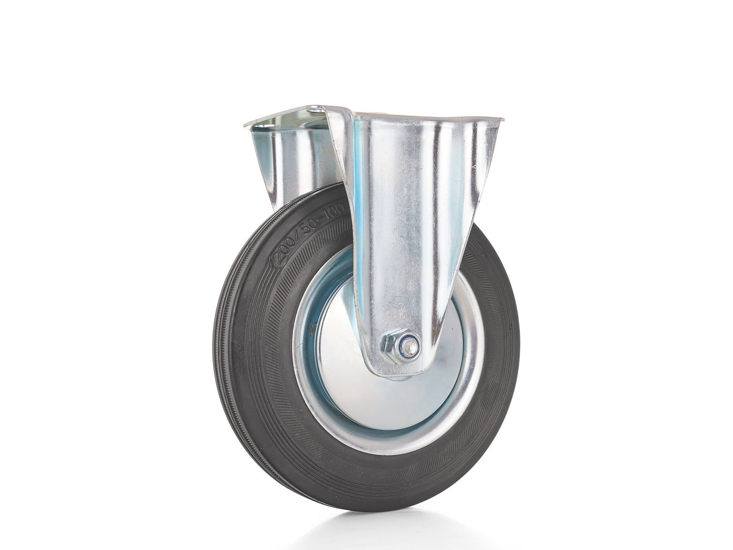 Roata fixa, 200 mm, capcitate maxima 200 kg, Geko G71533