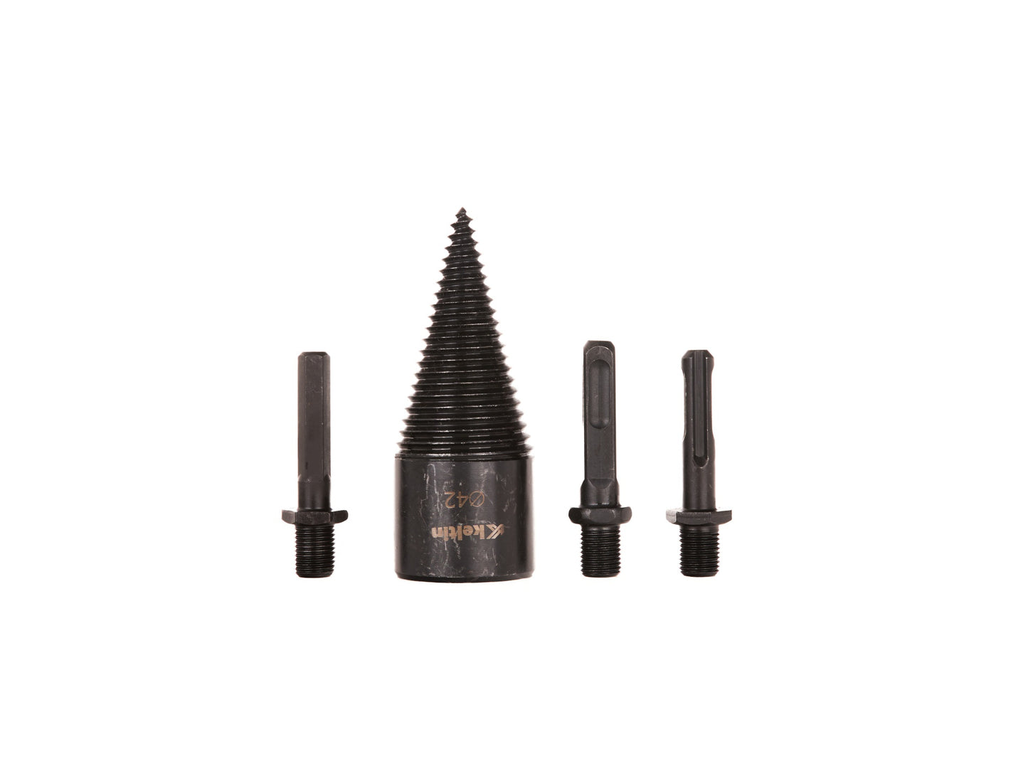 Set burghiu tip melc pentru lemn, 3 adaptoare, 42 mm,  Keltin K02397
