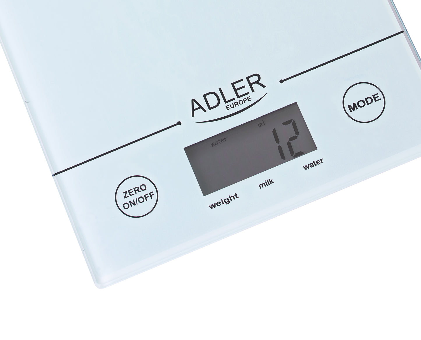 Cantar electronic de bucatarie, capacitate maxima 5 kg, Adler AD3138w