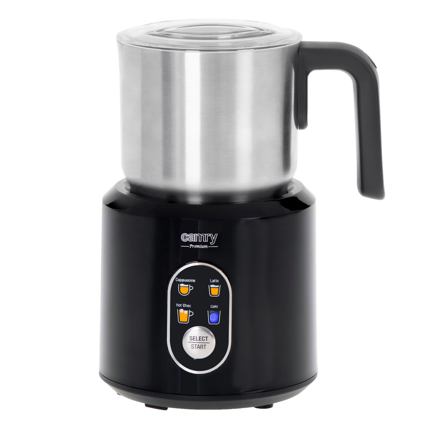 Aparat pentru spumare lapte, 500 W, 350 ml spuma, Camry CR4498