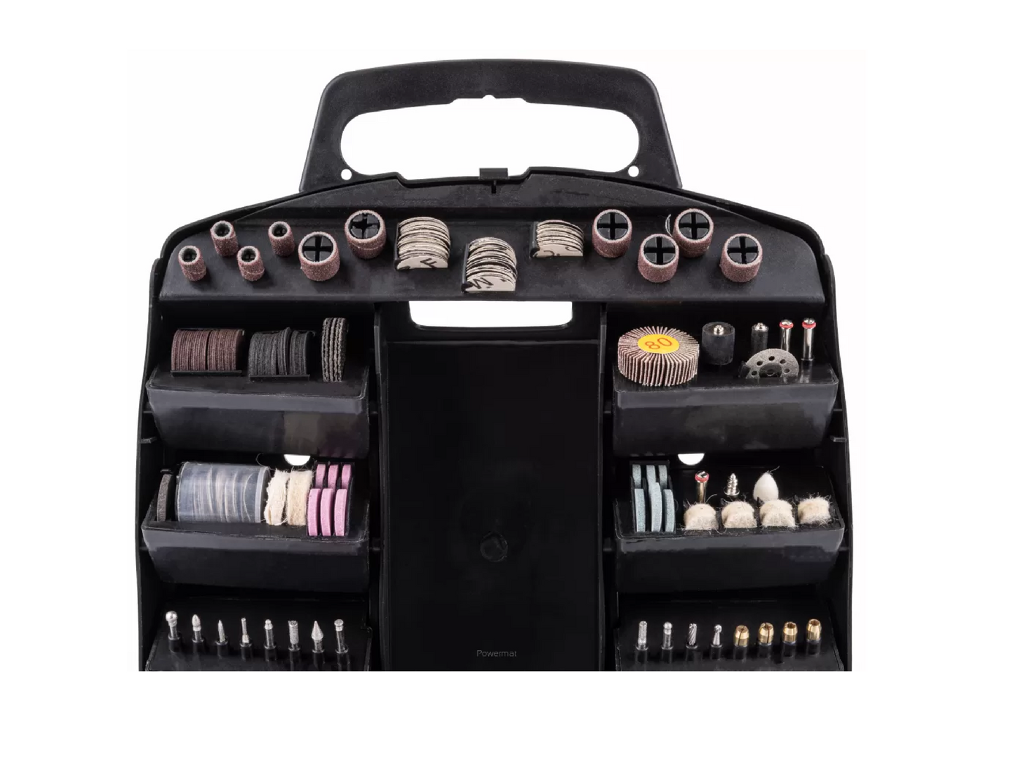 Mini polizor drept cu accesorii, 300 elemente, Red Technic RTSPT0047