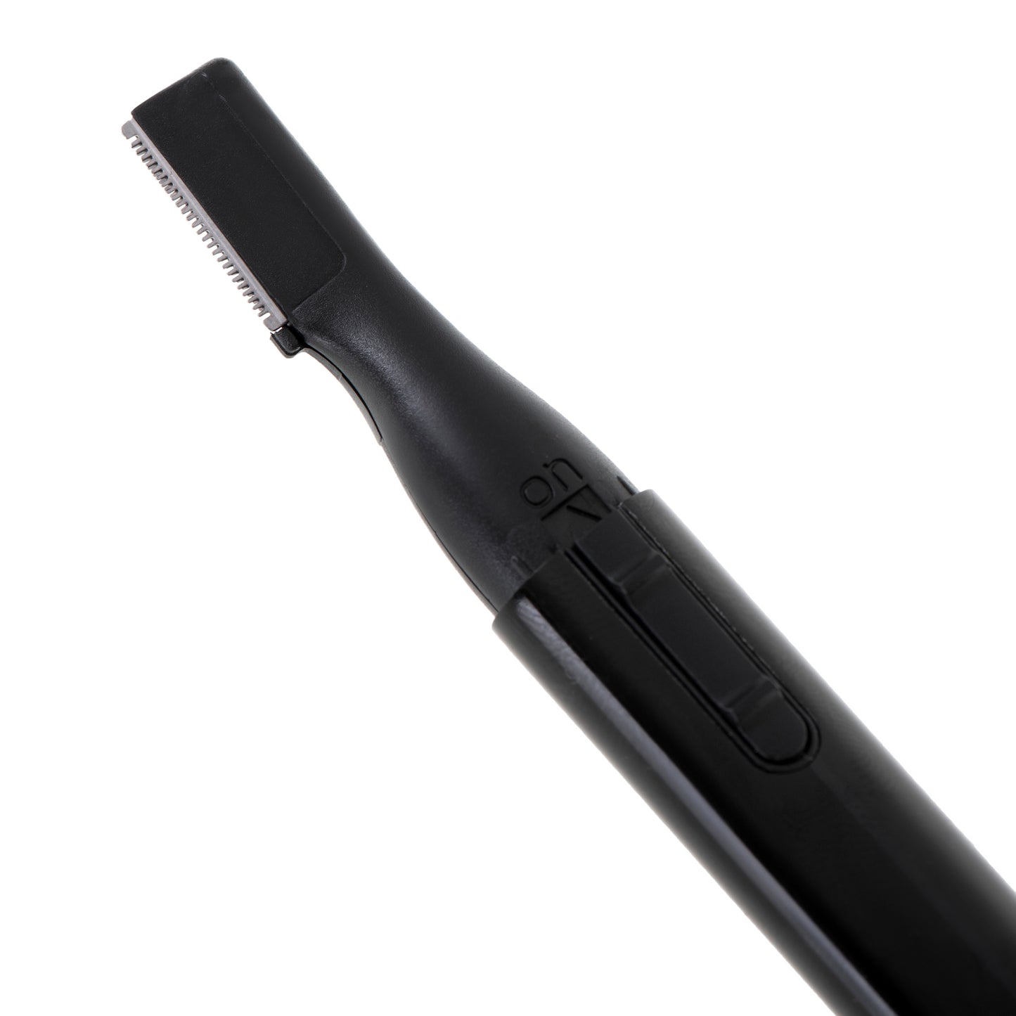 Trimmer pentru sprancene, pieptene cu doua fete, 3,5/1,5 mm, perie, fara fir, negru, Adler AD2934B