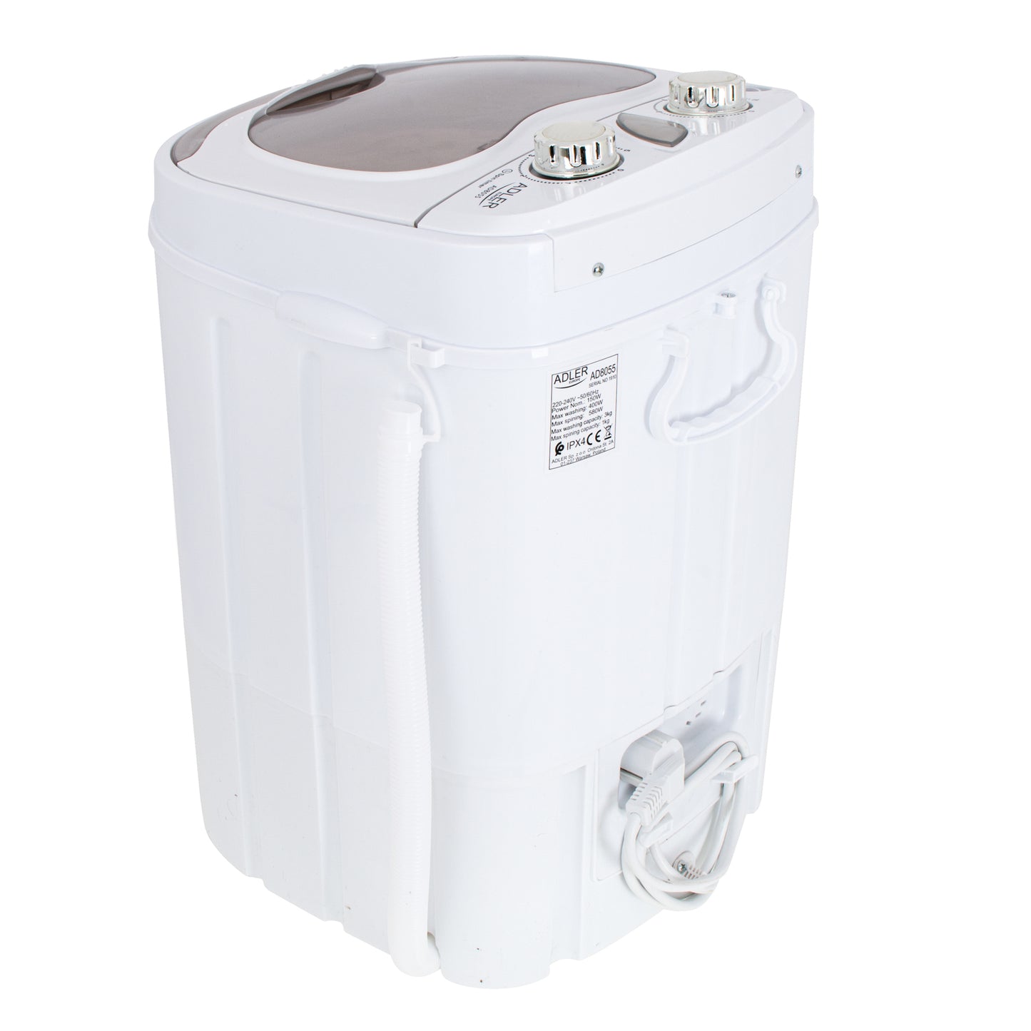 Masina de spalat rufe, capacitate 3 kg, Adler AD8055
