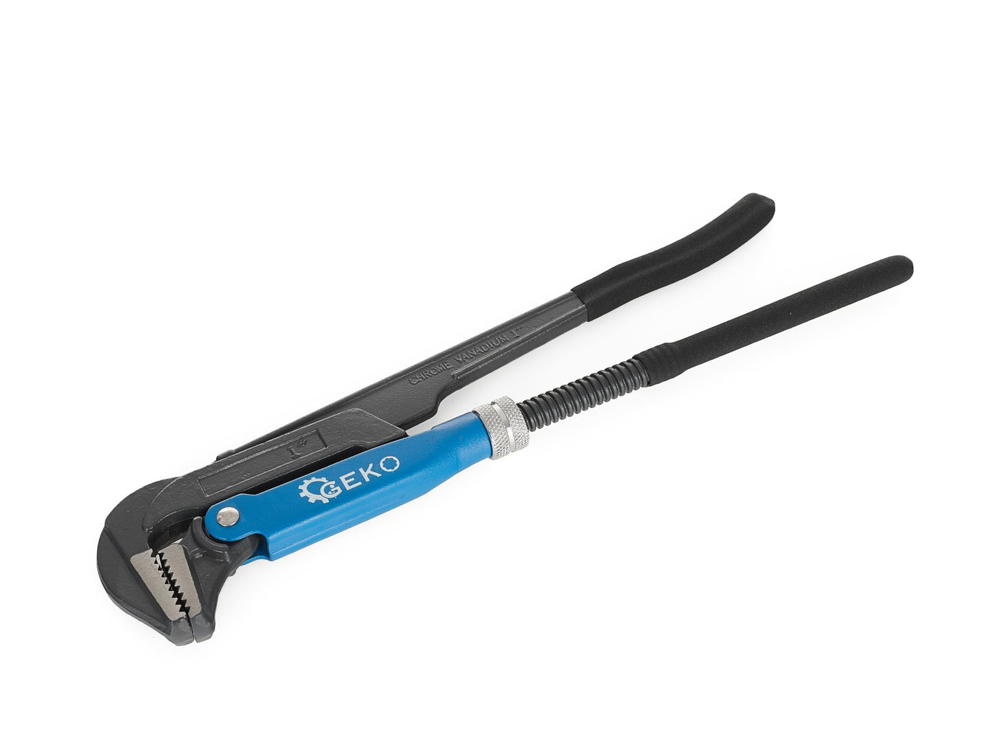 Cleste reglabil pentru tevi, 1", 90°, Geko G01626
