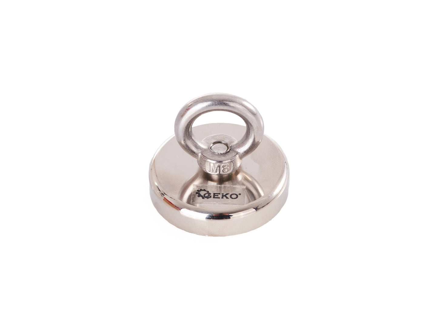 Set magnet neodim, franghie de 20 m si manusi, 85 kg, Geko G02426