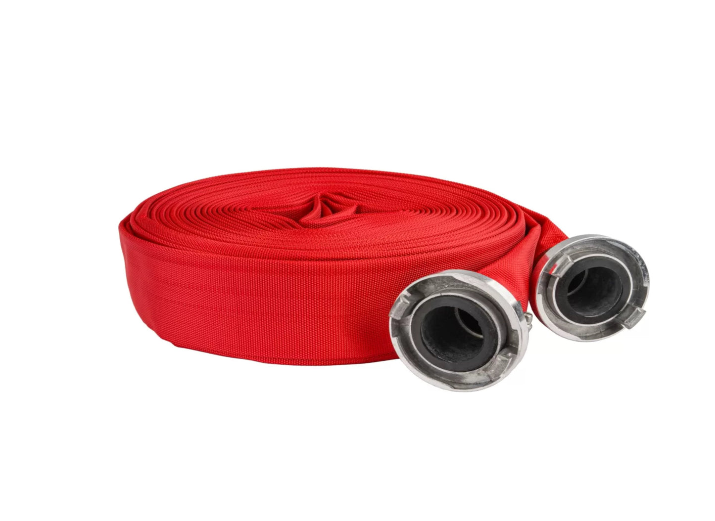 Furtun tip pompier cu conector, 2", 30 m, 8 bar, Red Technic RTWS0068