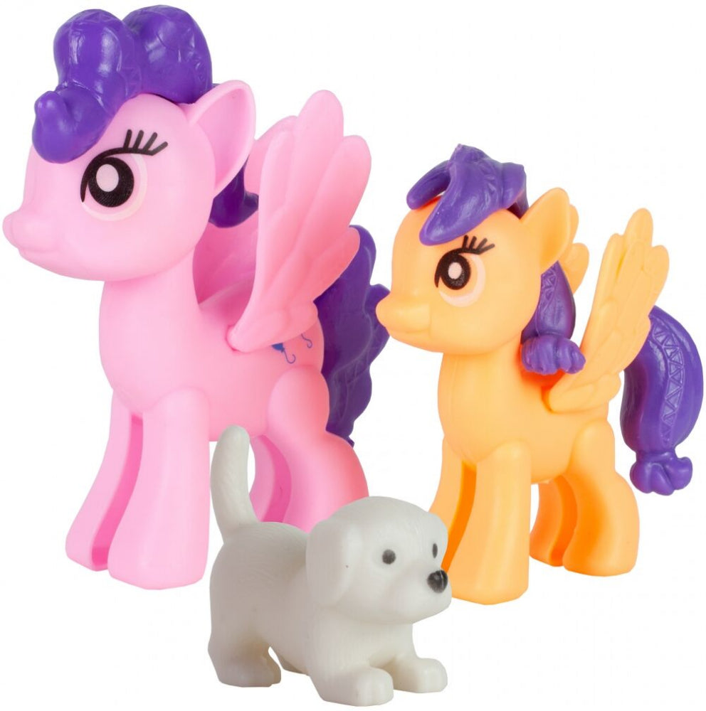 Casuta pentru papusi si ponei cu accesorii, MalPlay 108467