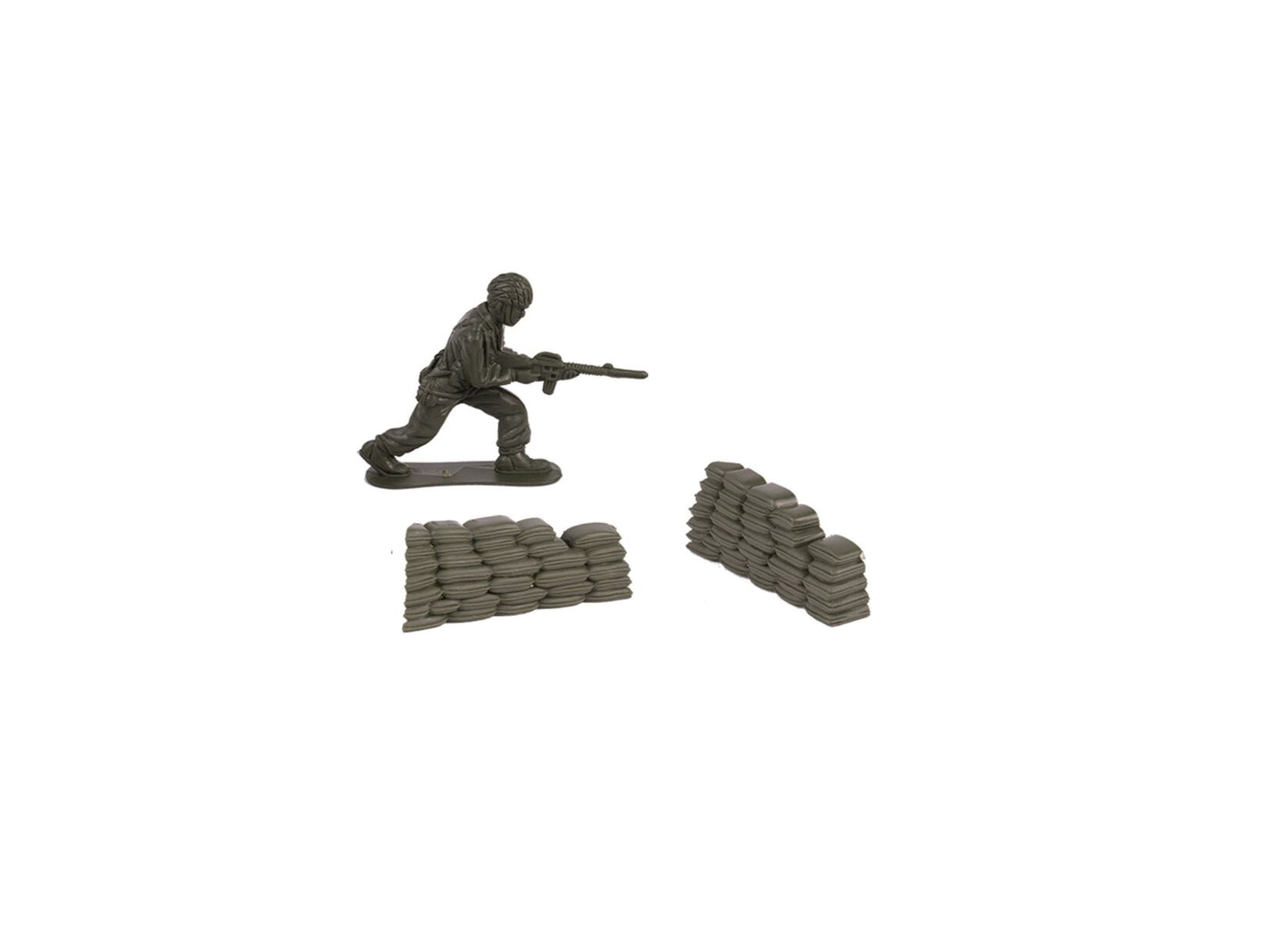 Soldat lunetist interactiv cu sunete si lumini, 40 x 16 x 9,5 cm, MalPlay 109834