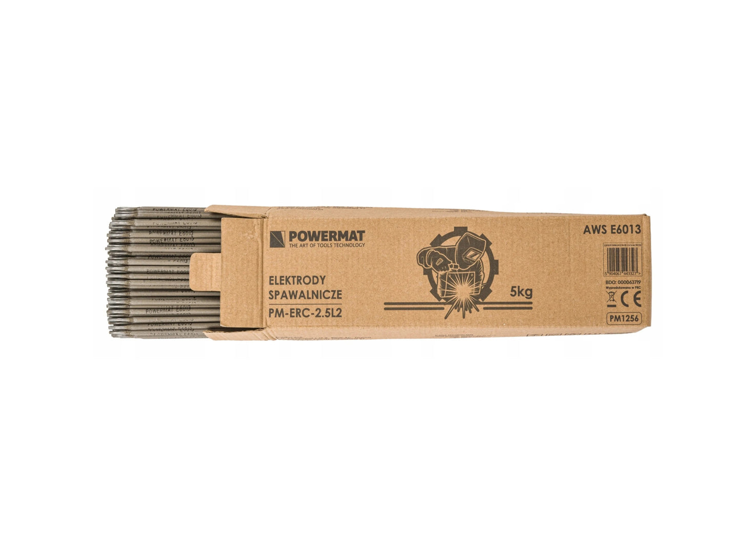 Electrozi rutilici de sudura MMA PM-ERC-2.5L2, 2.5 mm, 5 kg, Powermat PM1256