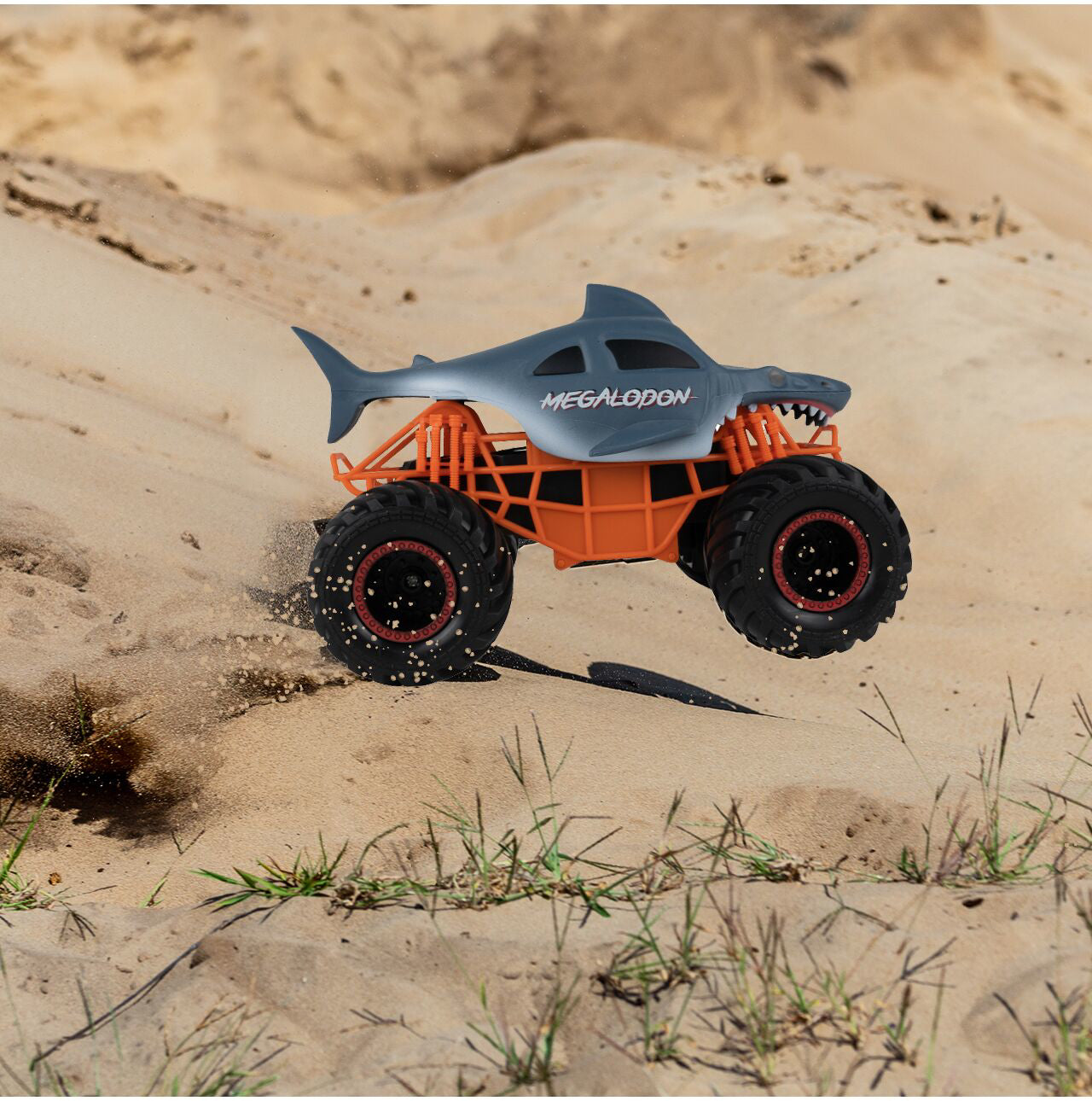 Masina cu telecomanda Rechin Off Road 1:20, MalPlay 109497