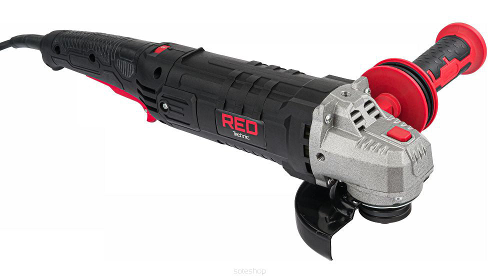 Polizor unghiular, 125 mm, 1500 W, Red Technic RTSZK0069