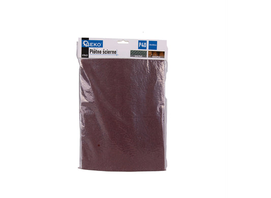 Foaie abraziva pentru slefuit, 230 x 280 mm, P40, Geko G78431