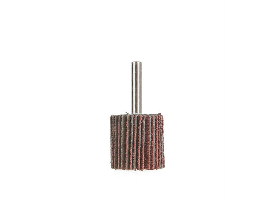 Disc abraziv cu clapete si tija, 30 x 30 x 6 mm, P60, Geko G78731