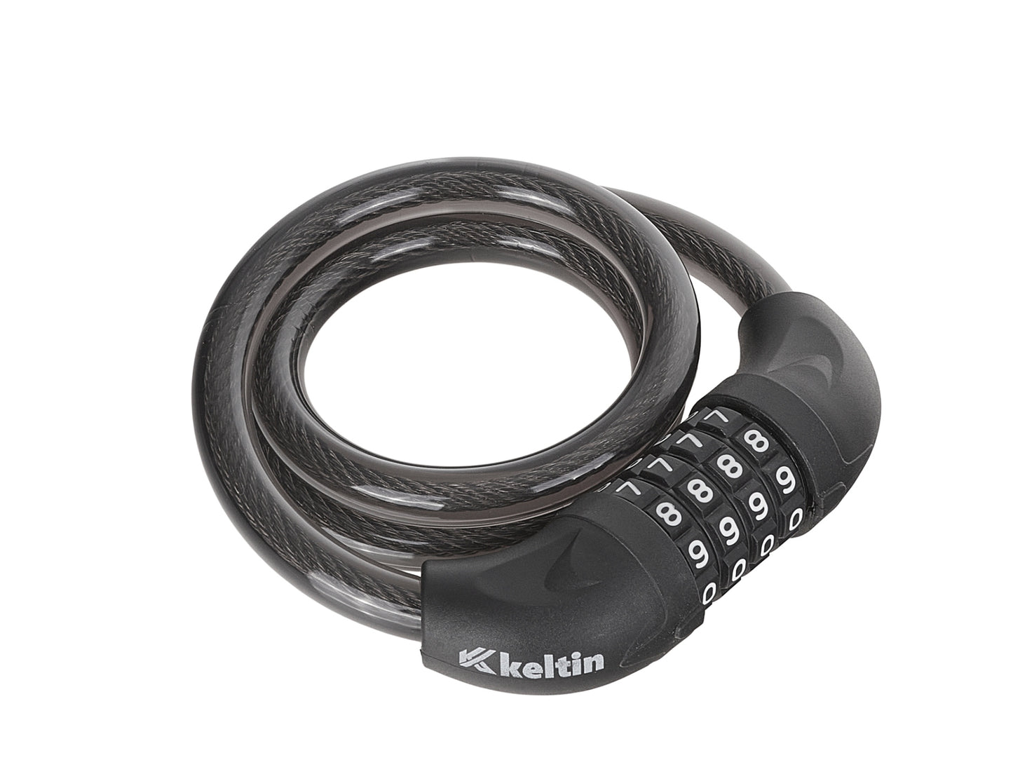 Antifurt bicicleta cu cifru, 12 x 800 mm, Keltin K02300