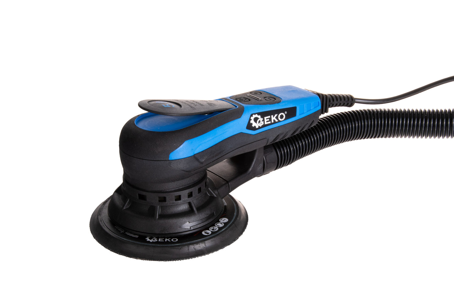 Slefuitor cu excentric fara perii, 150 mm, 350 W, viteza variabila, Geko G80811