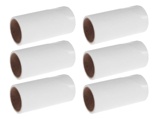 Set 6 rezerva pentru rola de curatat haine, 10 cm x 60 foi, Geko GH01-002