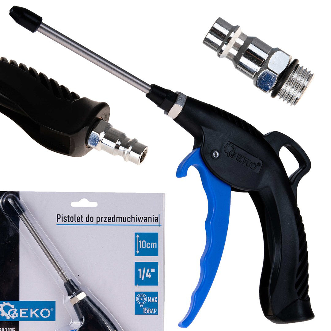 Pistol de suflat, 10 cm, Geko G03115
