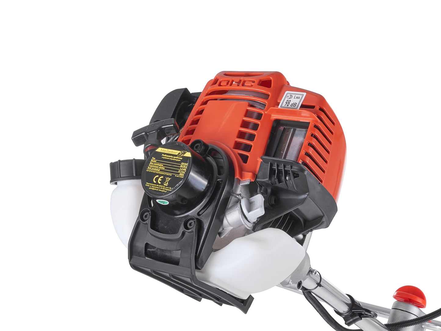 Trimmer electric pe benzina cu accesorii, 1.3 kW, John Gardener G81047