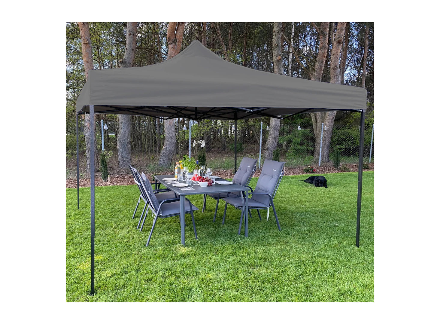 Pavilion pentru gradina Sunwaal, 300 x 300 cm, MalTec 111247