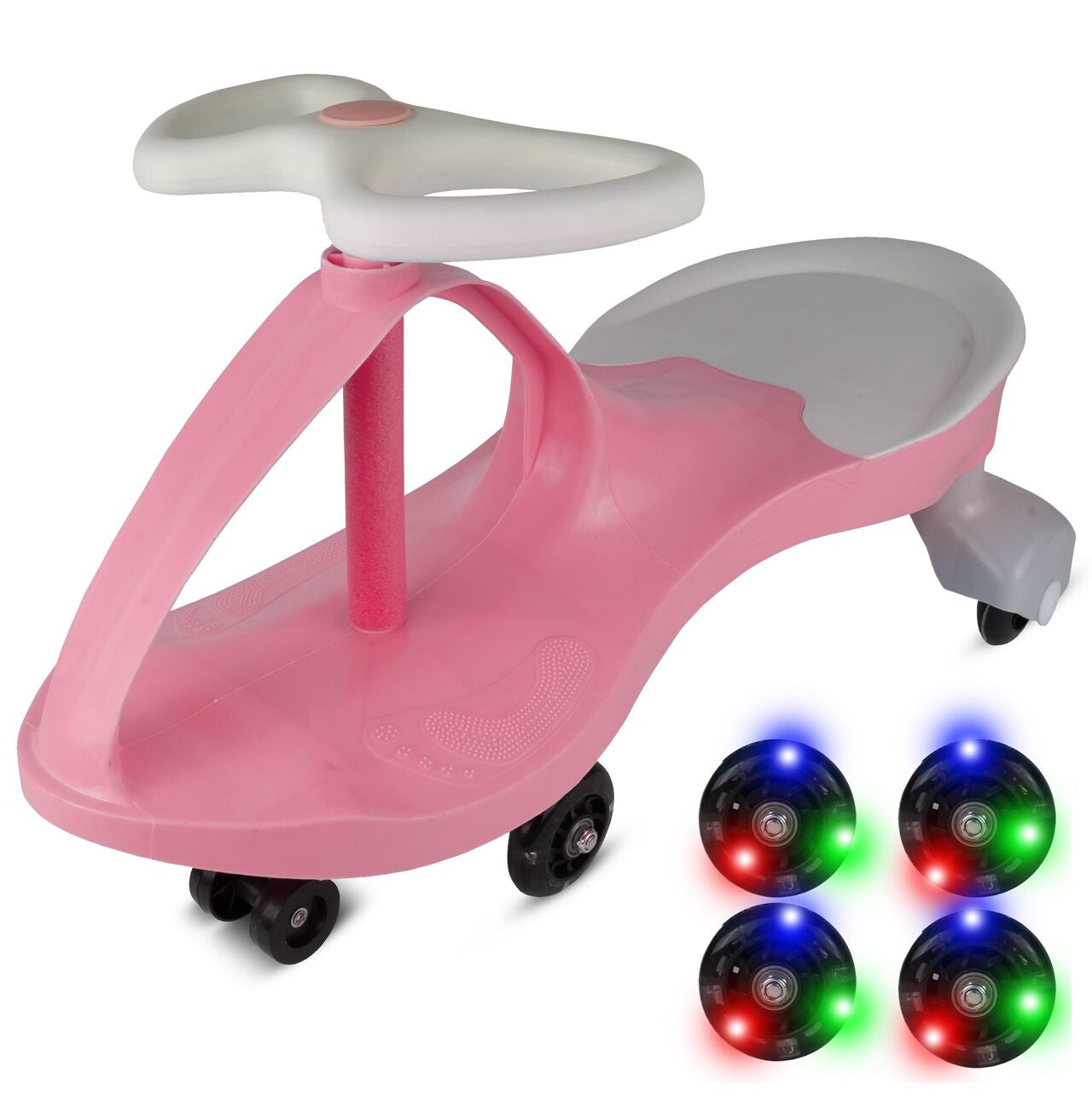 Vehicul fara pedale PlasmaCar, roz, MalPlay 109650