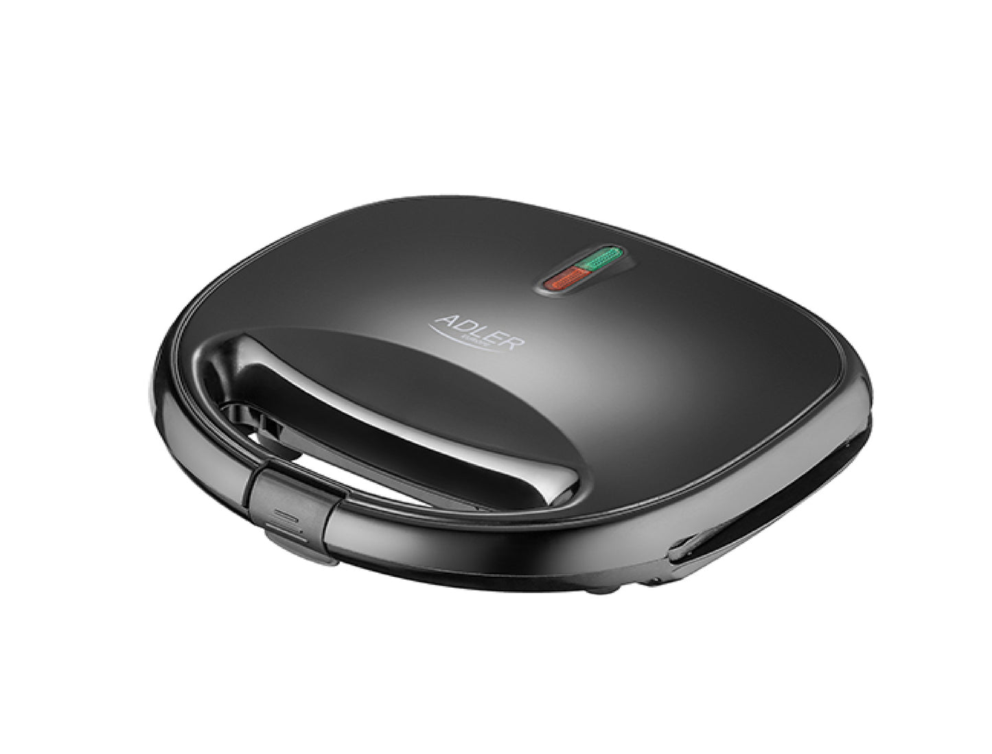 Aparat pentru copt forme coji de nuci, 12 forme, 1200 W, negru, indicator luminos, placi neaderente, Adler AD3071