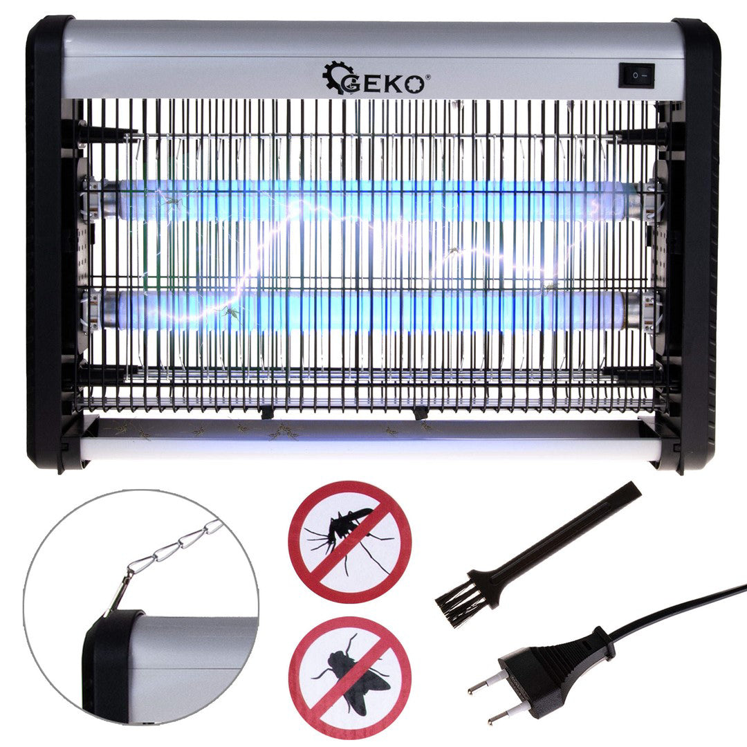 Lampa UV anti-insecte, 20 W, Geko G80492