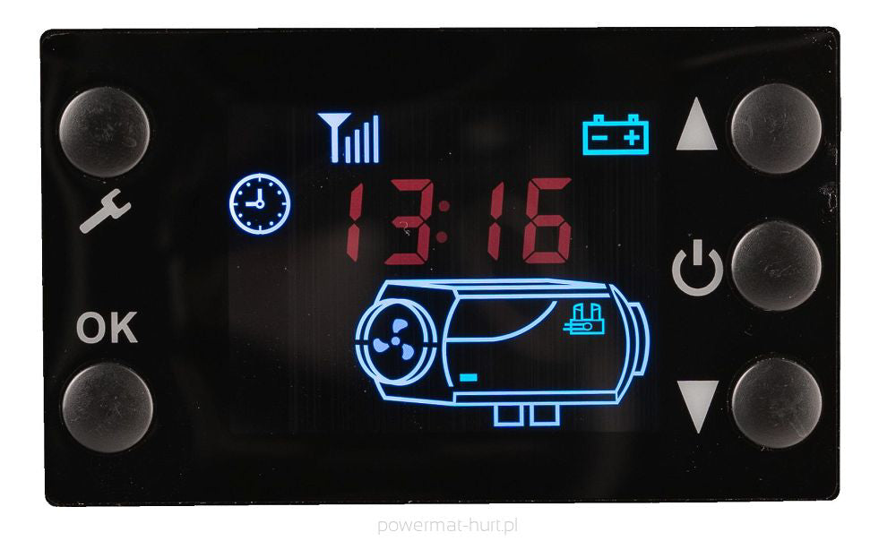 Incalzitor auto pe motorina, 8 kW, Red Technic RTAGO0127
