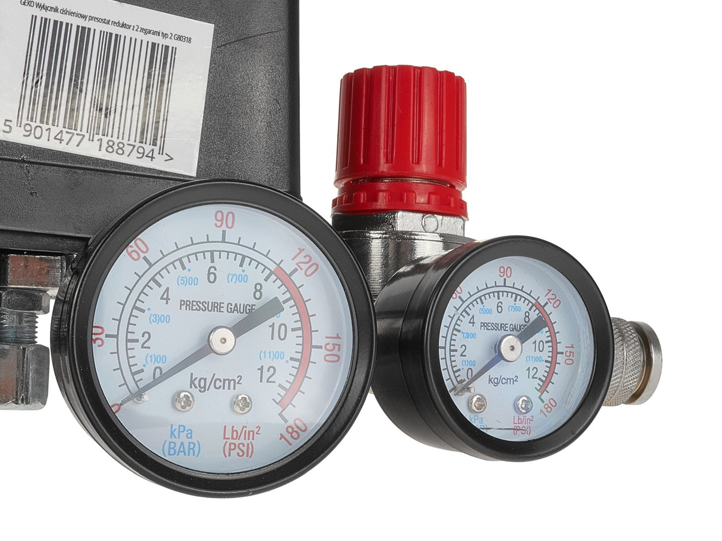 Regulator de presiune pentru compresoare de aer tip 2, Geko G80318