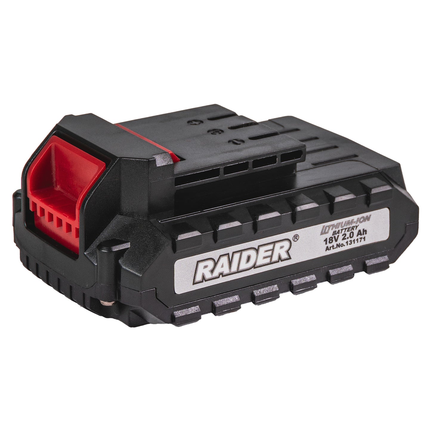 Bormasina cu percutie RD-CDL38 cu acumulator, 18 V, 2 x 2 Ah, 30 Nm, 10 mm, Raider 030184
