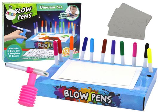 Set creativ pentru copii, dinozauri, multicolor, Lean 19611