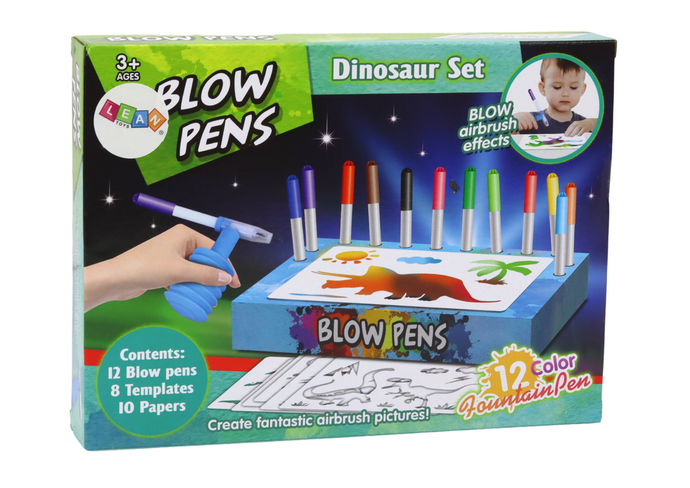 Set creativ pentru copii, dinozauri, multicolor, Lean 19611