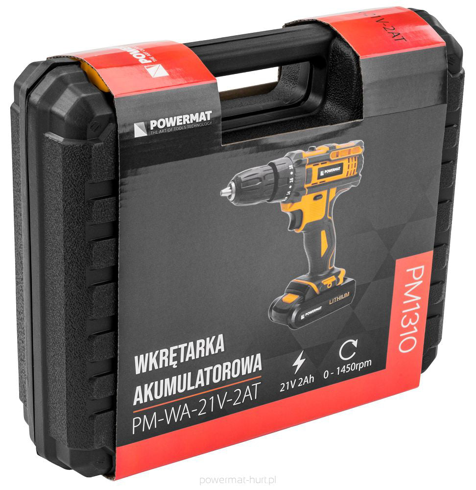 Masina de insurubat cu acumulator PM-WA-21V-2AT, Powermat PM1310