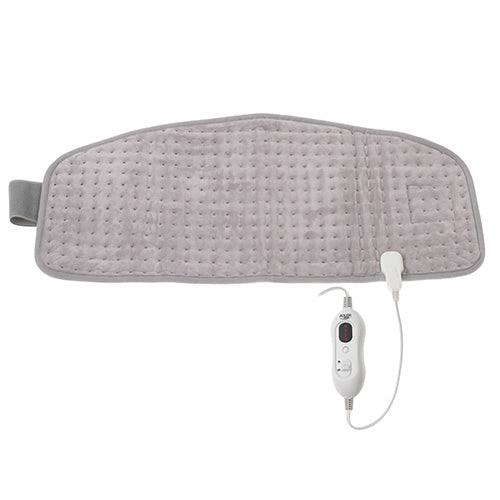 Centura de incalzire pentru zona lombara, 100 W, 32 x 32 cm, gri, Adler AD7437