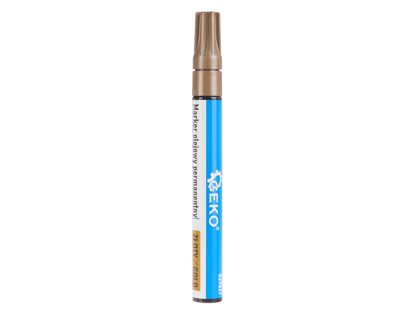 Set markere permanente cu ulei, auriu, 24 elemente, Geko G29027A
