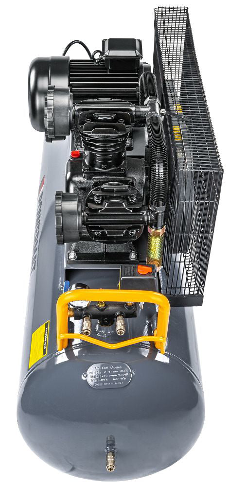 Compresor de aer industrial PM-300T-400V, 7.5 kW, 8 bar, 300 l, Powermat PM1309
