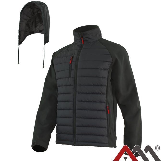 Geaca de lucru Hybridsoft neagra, marimea XL, Artmas ART606001